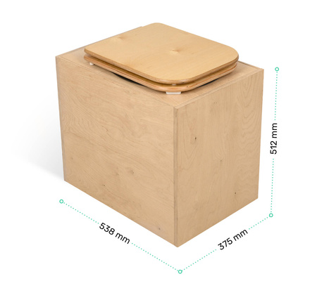 TROBOLO TeraBlœm Plus
with wooden seat