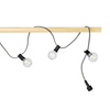 SUNNYSIDE Girlanda świetlna retro 3m zewnętrzna LED, ściemniana, ogród taras