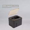 Trelino Origin XS composting separation toilet anthracite with wooden lid, 4.5 l / 6 l, no water or chemicals