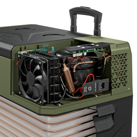 Lodówka przenośna kompresorowa Yolco 39L BCX40 Green