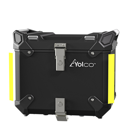 Yolco kompresorowa lodówka motocyklowa topcase MCX17 17 l, czarna