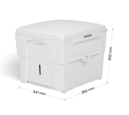 TROBOLO WandaGO Lite toaleta separacyjna kompostująca 3,6 kg - do kampera, bez wody i chemii