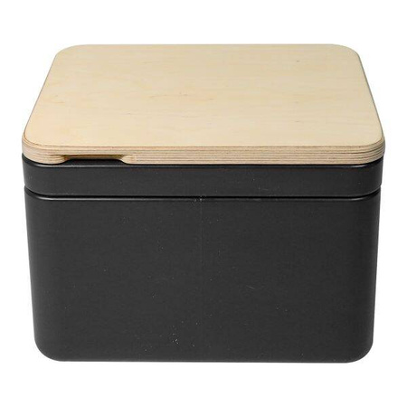 Trelino Origin S composting separation toilet anthracite with wooden lid, 3.5 l / 6 l, no water or chemicals