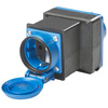 AS Schwabe adapter CEE 16 A na gniazdo Schuko 230 V, ok. 3,5 kW, IP44 - kompaktowy, do kampera i przyczepy