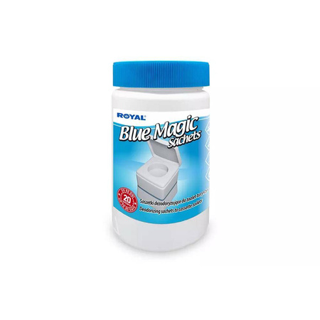 ROYAL Blue Magic Sachets Cherry - sachets for portable toilets, 20 pcs, for the waste tank