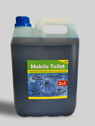 Agachem MOBILE TOILET 5 l - płyn 2w1 do kasety i spłuczki toalet turystycznych, działa od -20 do 40°C