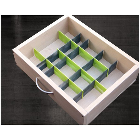 purvario Stow Bar lime organizer szuflad - 8 przegród