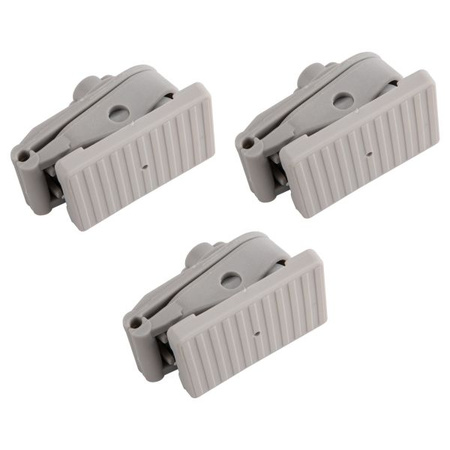 Retaining Eyelets Quick Lock Pads 70mm x 46 mm Hobby 3 pcs