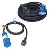 AS Schwabe Adapter Schuko na gniazdo CEE 16 A z diodą LED, kabel H07RN-F 3G2,5 1,5 m - kamper