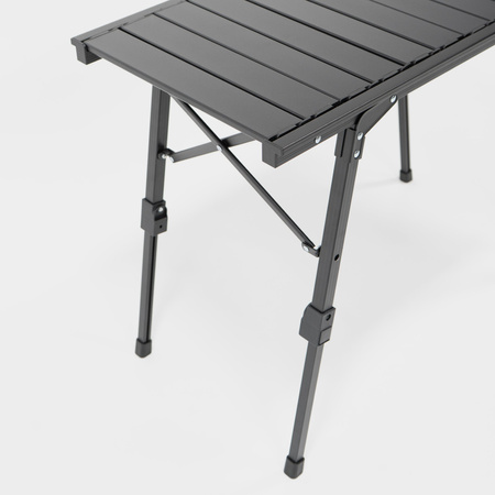 BOXIO TABLE - aluminiowy stół kempingowy na 3 Euroboxy z regulacją nóg 40-62 cm
