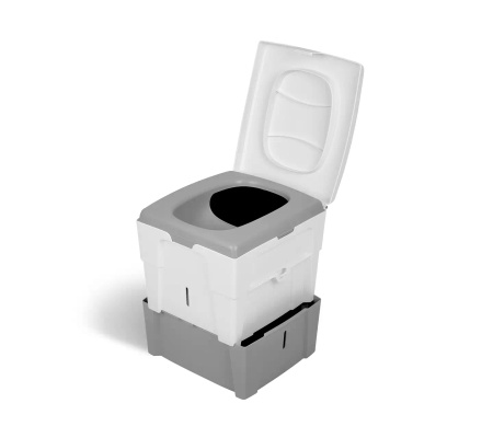 TROBOLO WandaGO starter kit - separating toilet, 25 l litter and 6.5 l inlays
