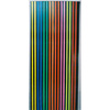 Kurtyna paskowa do drzwi Conacord 90x200cm czarno-kolorowa