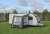CAMPTECH Opal Air 260 inflatable partial awning for caravans - width 260 cm, attachment height 235-255 cm, Camptex All Season, 25 kg