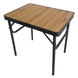 Stół kempingowy Arsoli marki EuroTrail bambus wymiar 60x45cm
