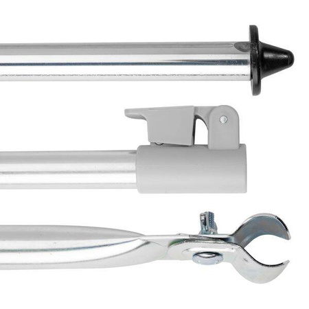 Storm Pole ø 28mm length range 175 - 250 cm steel