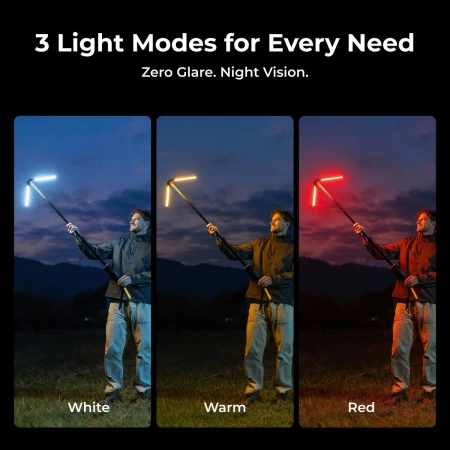 BougeRV Telescopic Camping Light, 15600mAh