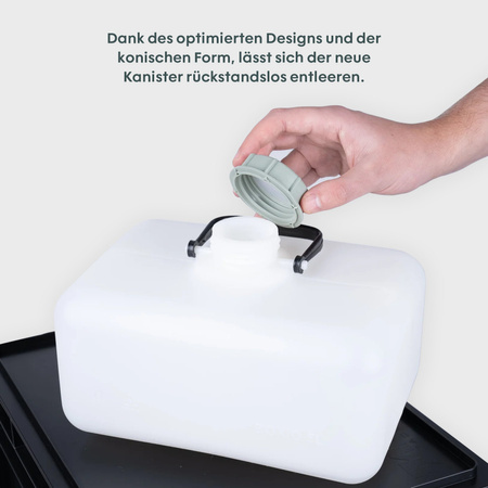 BOXIO CANISTER - kanister 5 l z HDPE do BOXIO TOILET i BOXIO WASH