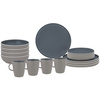 Tableware Set Lunchbox Trilogy Dark, 16 Pcs.
