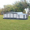 CAMPTECH Jade Air extension for the Jade Air awning - kitchen, storage or sleeping space, light grey and dark grey, 11.9 kg