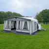 Markiza podróżna Lazise 240 Jasnoszary 946-980cm Stal