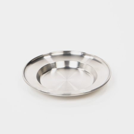 BOXIO PLATE - 2 talerze kempingowe ze stali nierdzewnej SUS304, Ø 21,2 cm