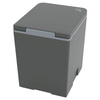 Trelino Evo L composting separation toilet anthracite, 10 l / 10 l, soft-close, no water or chemicals
