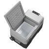 Turystyczna lodówka kompresorowa Yolco BX30 28l Bluetooth 60W Szara