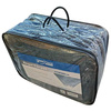 CAMPTECH Rubin Air awning carpet - 300 x 300 cm, PE-HD polyethylene, blue and grey, 10.8 kg