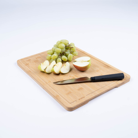 BOXIO CUTTING BOARD - bamboo cutting board 40 x 30 cm for the Eurobox lid