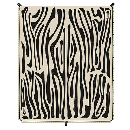 Śpiwór koc vanlife Bent Bentcho wzór Zebra