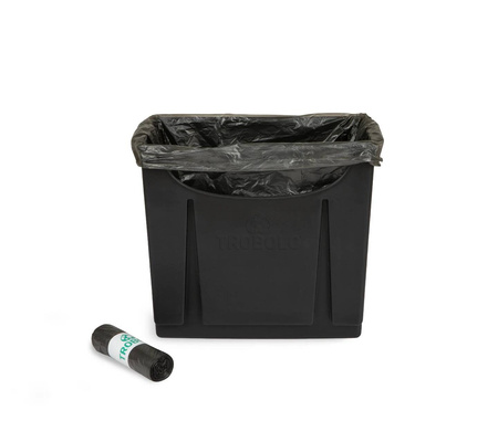 TROBOLO recycled plastic inlays large, 25 pcs - for 11 l and 22 l solids containers of separating toilets