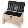 Yolco taboret ze schowkiem ST2 27,6 l, do 200 kg, piaskowy