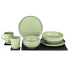 Dolomite magnetic tableware set