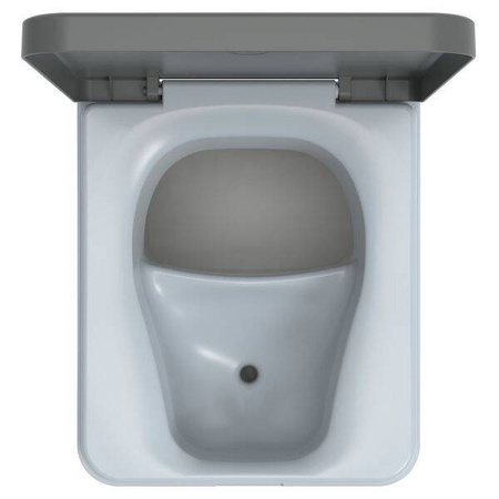 Trelino Evo L composting separation toilet anthracite, 10 l / 10 l, soft-close, no water or chemicals