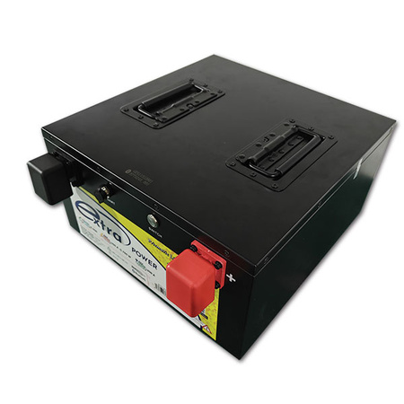 ExtraPOWER LiFePO4 battery 12.8 V 450 Ah with BMS and Bluetooth