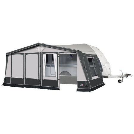 Dorema Horizon Air De Luxe 1050 cm inflatable caravan awning - All Season roof, depth 240 cm, anthracite