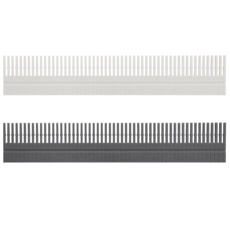 System organizacji szuflad purvario eStow Bar – light grey – 8 przegród