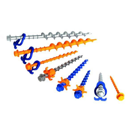 Śledź gwintowany 20cm Peg&Stop HeavyDuty Peggy Peg 4 sztuki