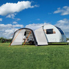 CAMPTECH Calcit Air 400 inflatable sun canopy - 400 x 255 x 240 cm, black and light grey, 8.8 kg