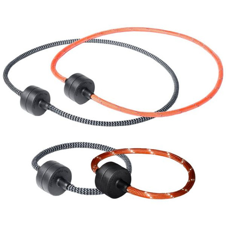 Magnetic Cord reflective L, 45 cm black