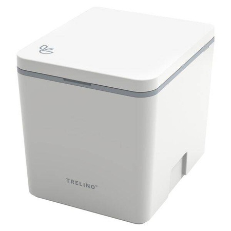 Trelino Evo M toaleta kompostująca separacyjna biała, 5 l / 8 l, soft-close, bez wody i chemii