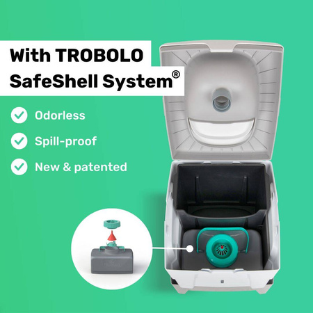 TROBOLO WandaGO - Portable Separating Toilet for Campervans