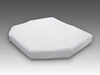 Froli Mobil mattress Cold foam, hardness 1, cover double quilted  - custom cutout & dimensions