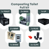 BOXIO TOILET MAX+ - complete separating toilet set with SOLO UP riser