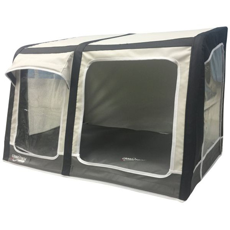 CAMPTECH dog tent - 98 x 67 x 71 cm, steel frame, waterproof and breathable fabric, 4.1 kg