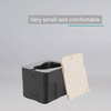 Trelino Origin XS composting separation toilet anthracite with wooden lid, 4.5 l / 6 l, no water or chemicals